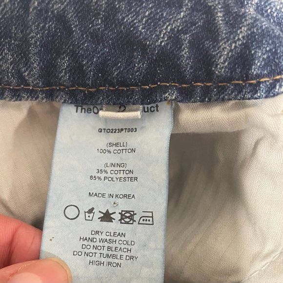 TheOpen Product Women Mid-Waist Distress Bootcut Jeans Size 2 - Picture 10 of 16